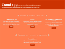 Tablet Screenshot of canal139.com